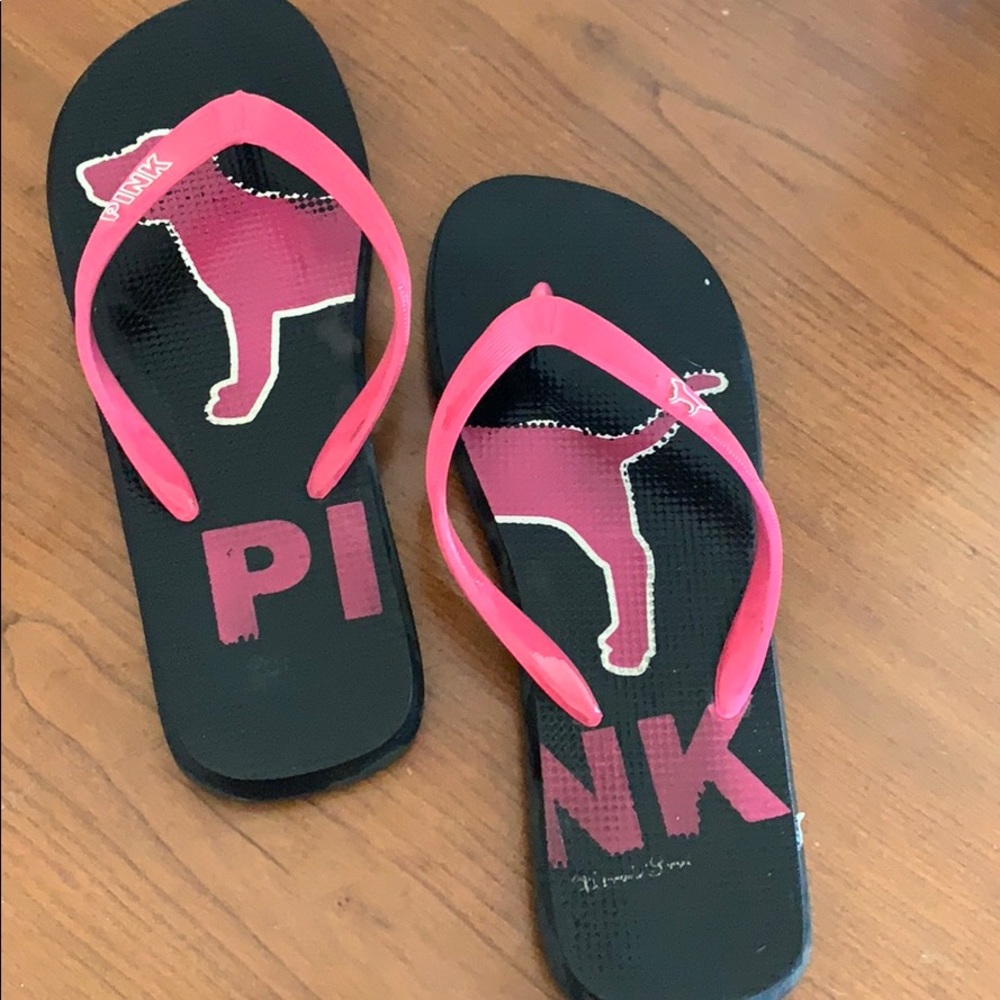 PINK flip flops